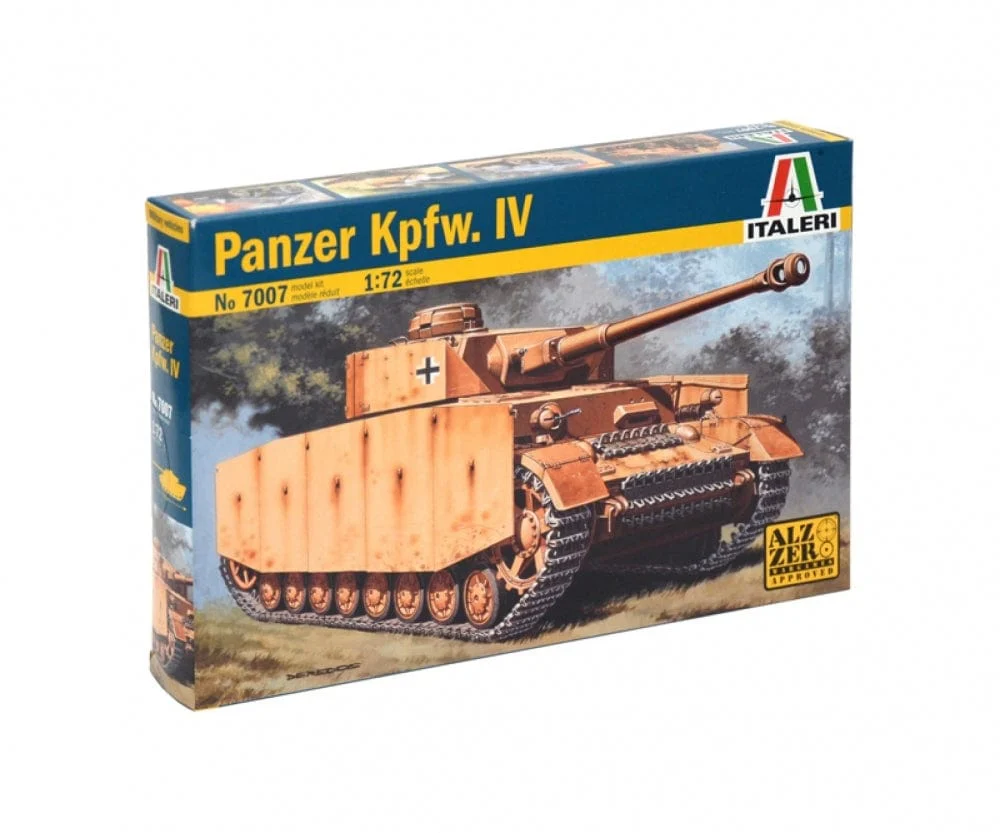 Italeri 1/72 Pz. Kpfw. Iv Plastic Model Kit