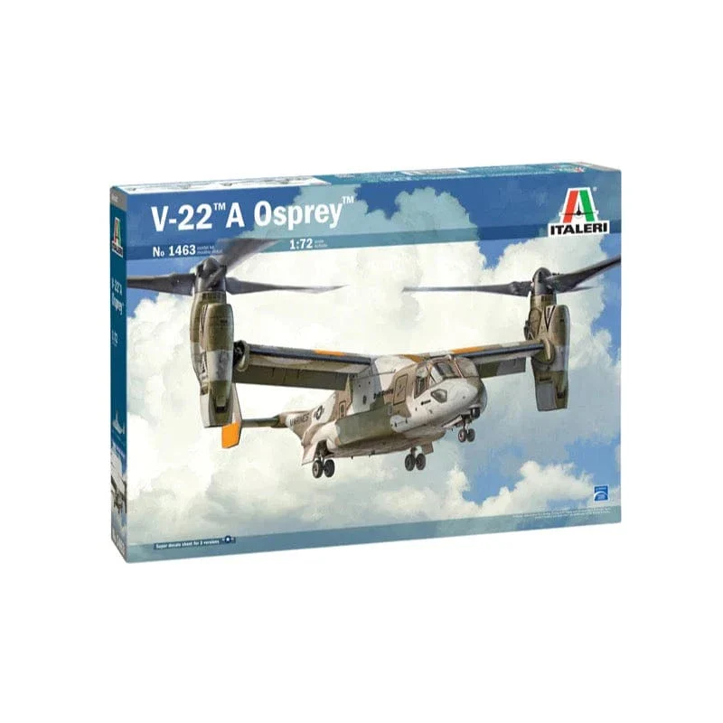 Italeri 1463S 1/72 V-22A Osprey Plastic Model Kit