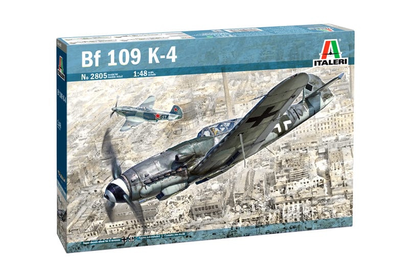Italeri 2805S 1/48 BF109 K-4 Plastic Model Kit