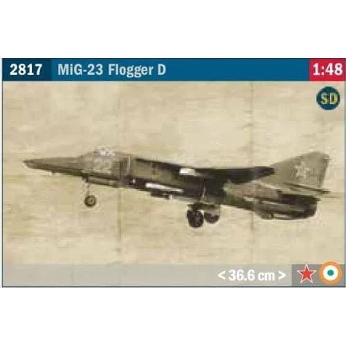 Italeri 2817S 1/48 MIG-27 Flogger D Plastic Model Kit