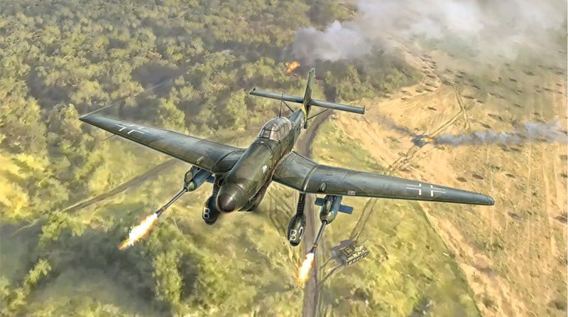 Italeri 2830 1/48 Junker Ju-87 G-1 Plastic Model Kit - Image 2