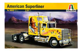 Italeri 3820S 1/24 American Superliner Plastic Model Kit