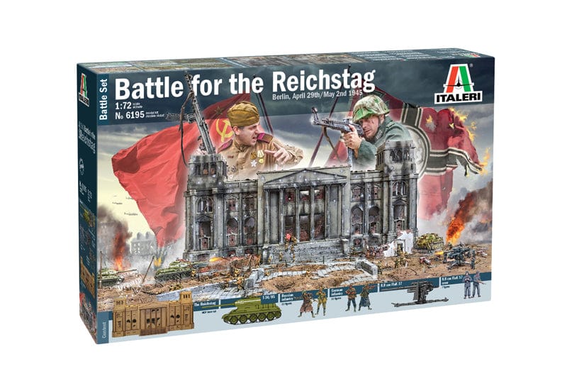 Italeri 6195S 1/72 Berlin 1945 - Fall Of The Reich Plastic Model Kit