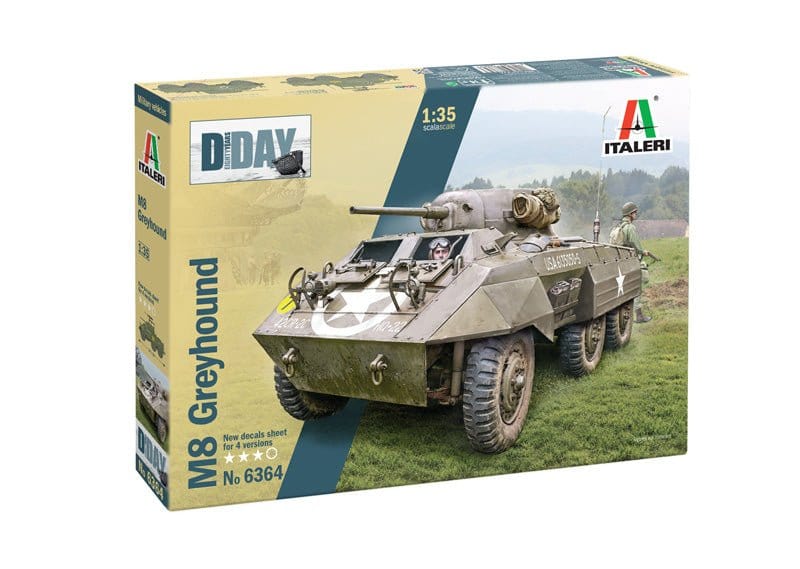 Italeri 6364 1/35 M-8 Greyhound Plastic Model Kit