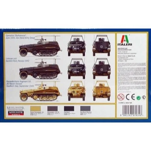 Italeri 7034 1/72 Sd.Kfz. 250/3 Plastic Model Kit - Image 3