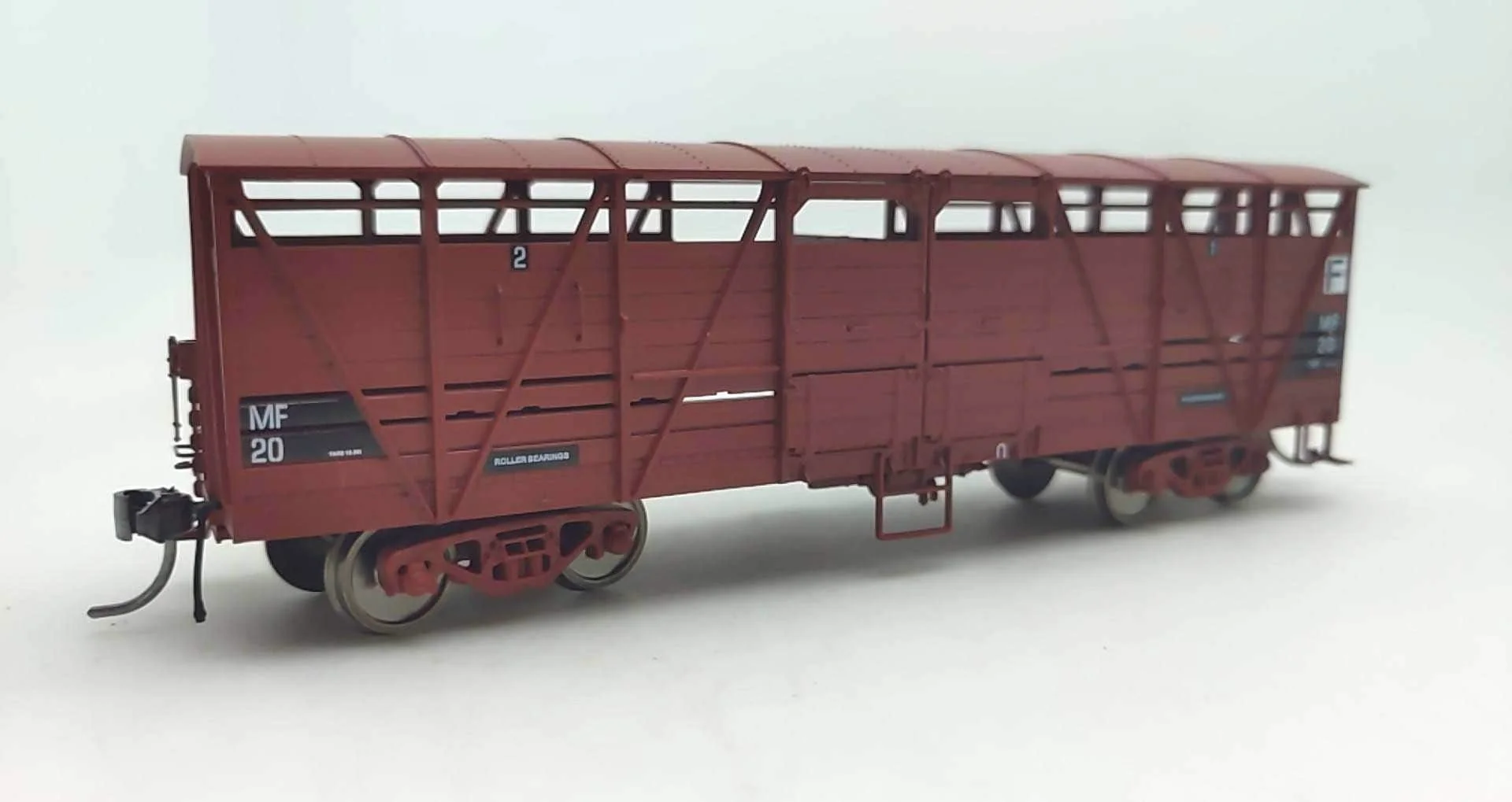 Ixion HO Scale VR Cattle Wagon 3-Pack E, contents MF7, MF21, MF23**