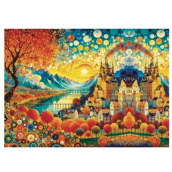 JaCaRou Golden Horizons 1000pc Jigsaw Puzzle - Image 2