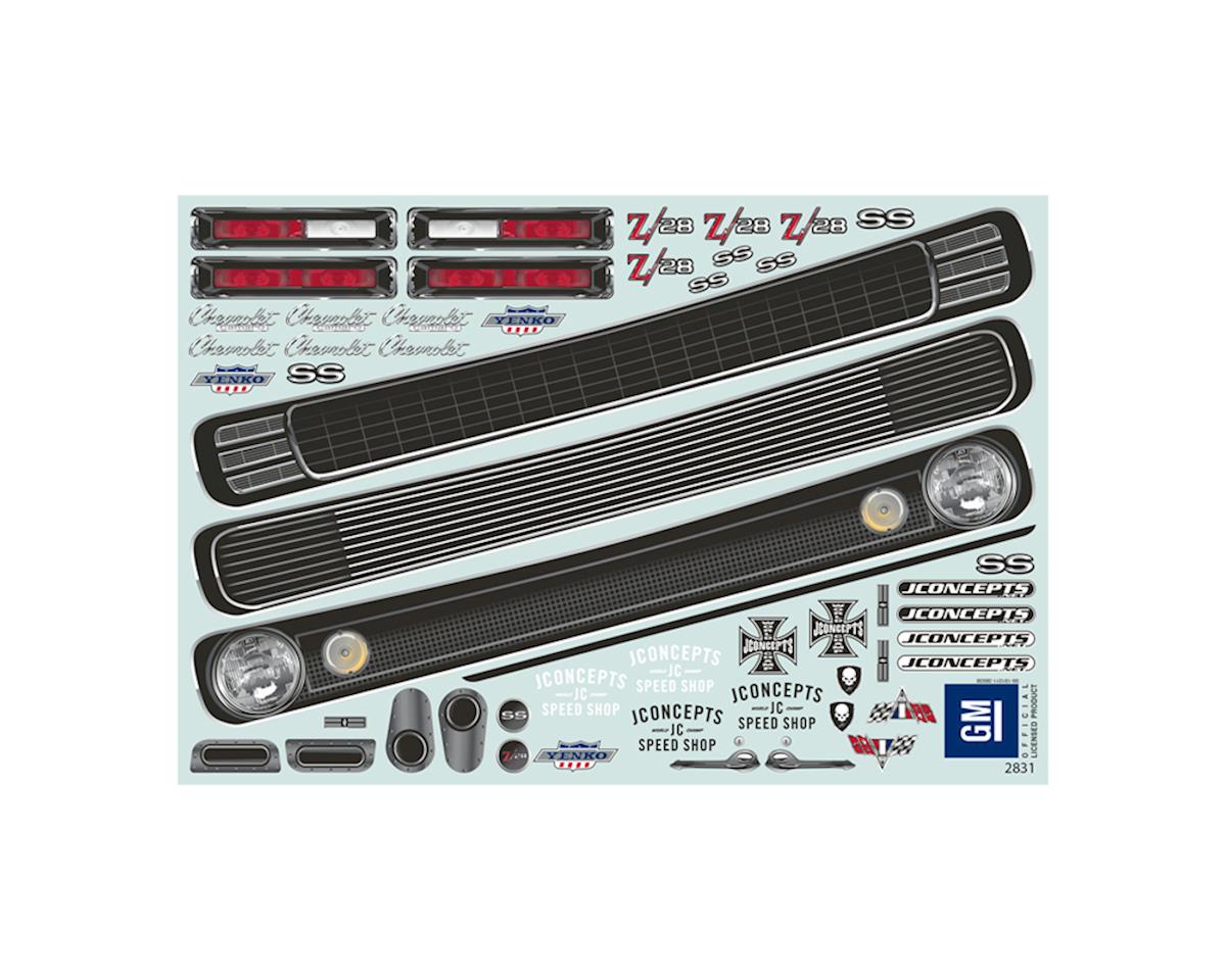Jconcepts JC0400 1967 Chevy Camaro Street Elimator Clear Body** - Image 4
