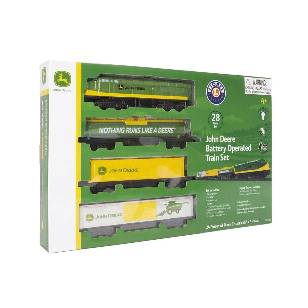 John Deere Battery Operated Train Set