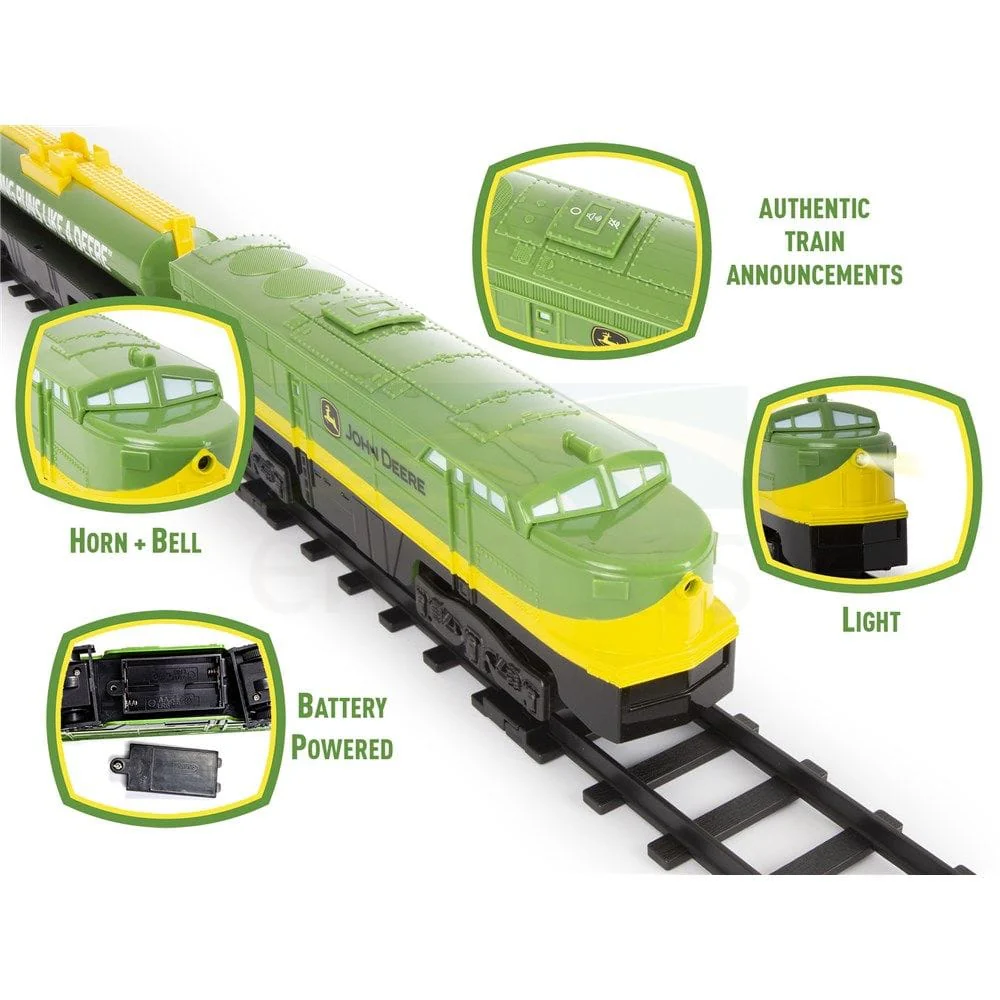John Deere Battery Operated Train Set - Image 3