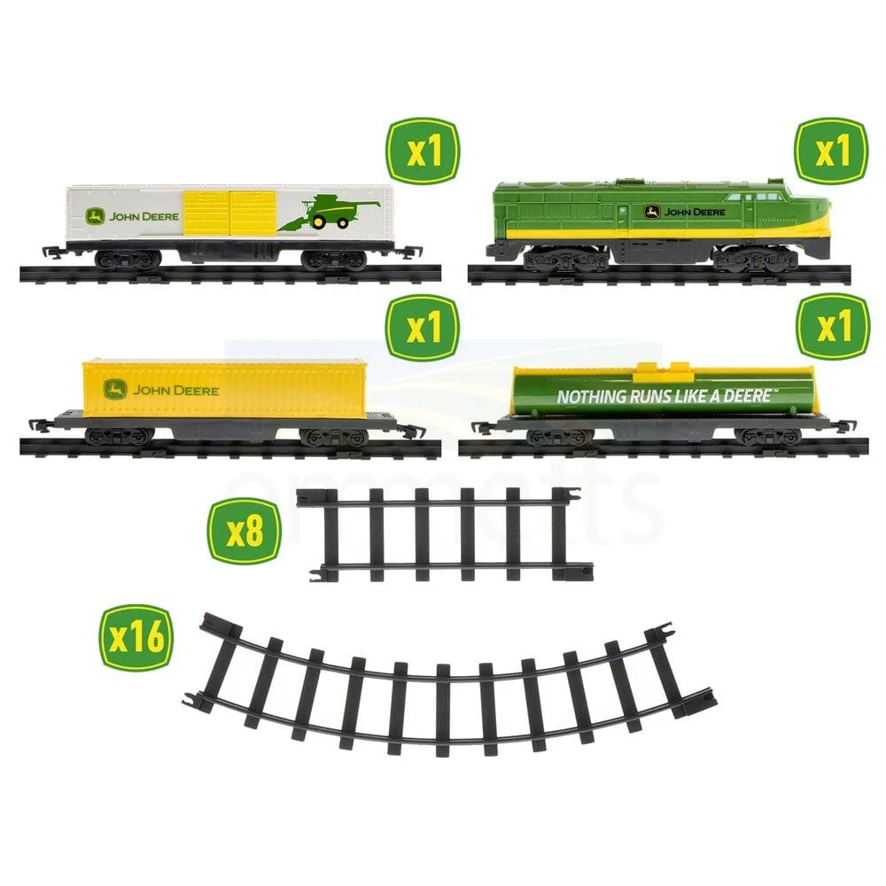 John Deere Battery Operated Train Set - Image 4