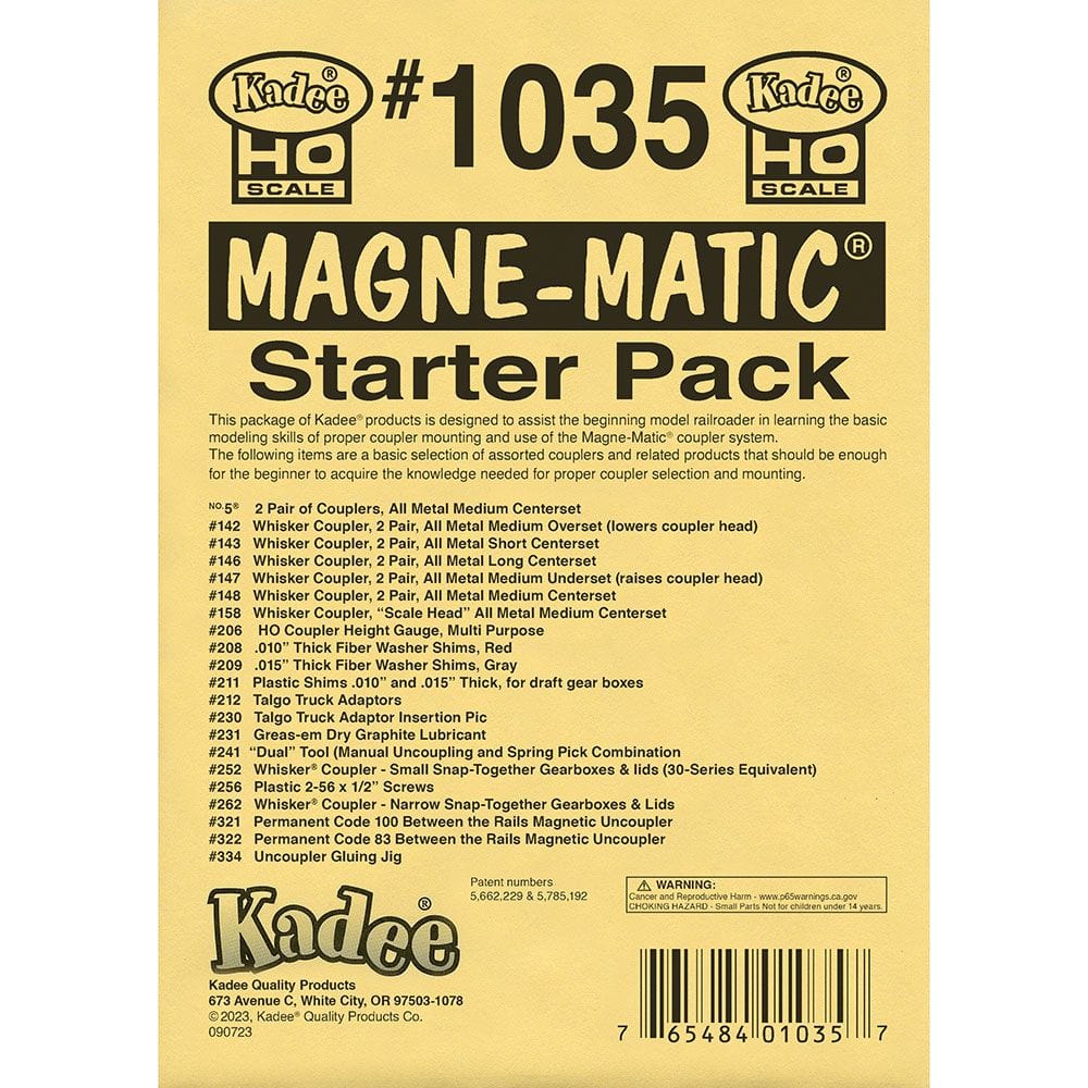 Kadee #1035 HO Scale Starter Pack (Kit) - Image 2