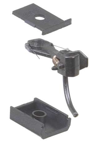 Kadee #148 HO Scale 140-Series Whisker Metal Couplers with Gearboxes - Medium (9/32") Centerset Shank