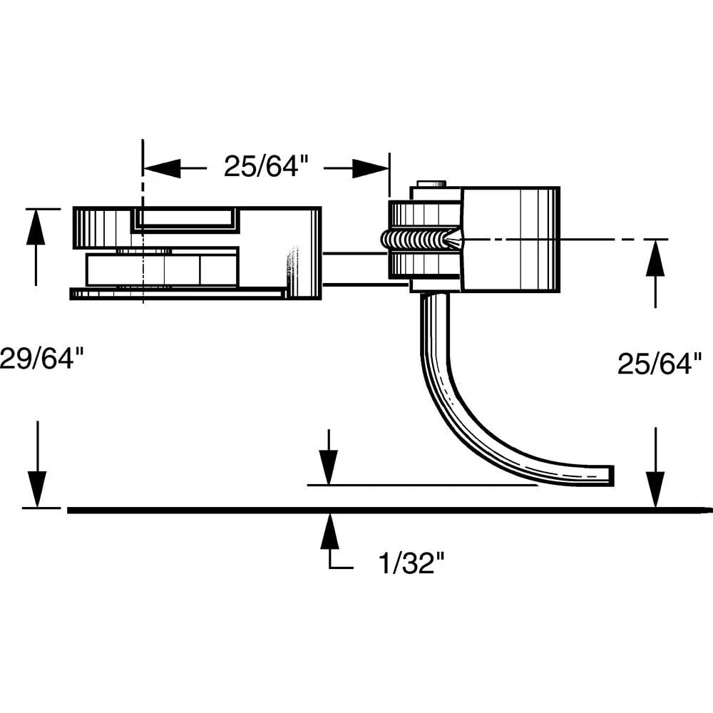 Kadee #31 HO Scale 30-Series Plastic Couplers with Gearboxes - Long (25/64") Underset Shank - Image 2