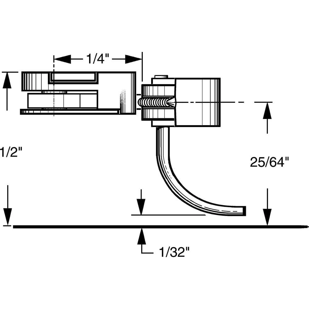Kadee #33 HO Scale 30-Series Plastic Couplers with Gearboxes - Short (1/4") Centerset Shank - Image 2