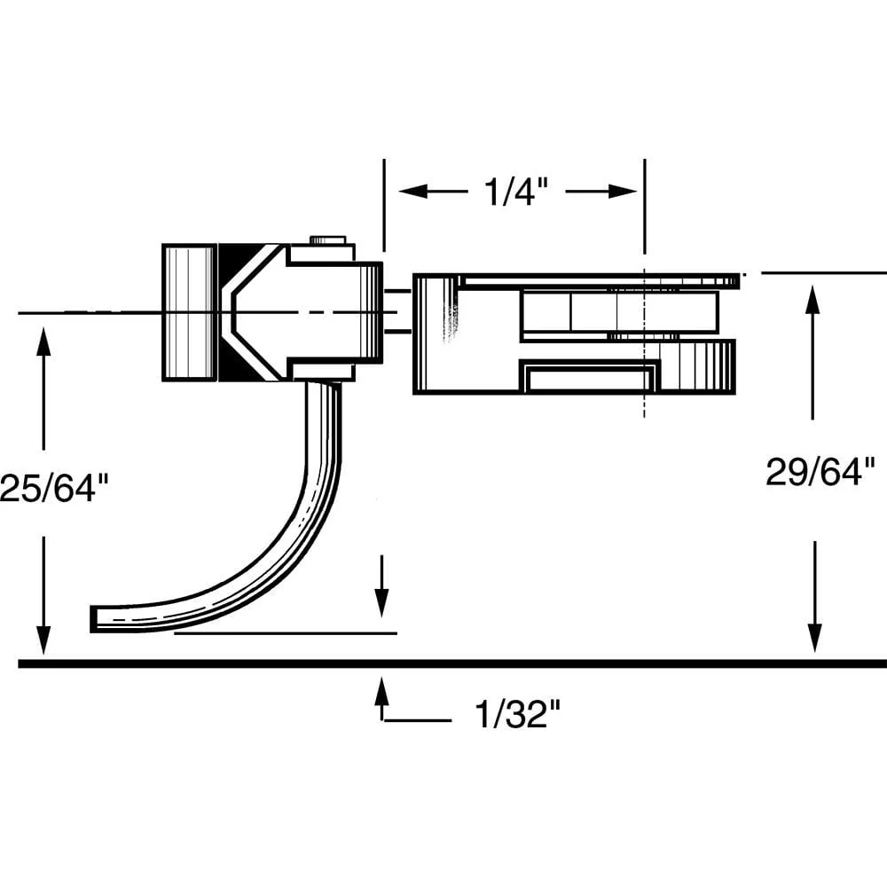 Kadee #33 HO Scale 30-Series Plastic Couplers with Gearboxes - Short (1/4") Centerset Shank - Image 4