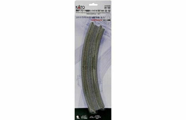 Kato N 15/16.4in 22.5-Degree Double Track Easement (2)