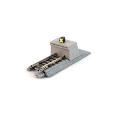 Kato N Concrete Illuminated Bumper Track - Unitrack - Style A, 2-5/6" 66mm Long