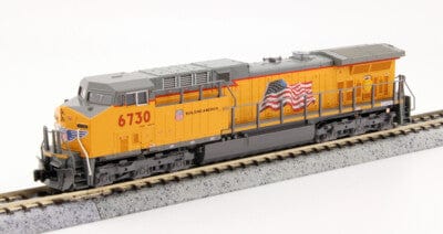 Kato N Scale AC4400CW Union Pacific Flag #6730