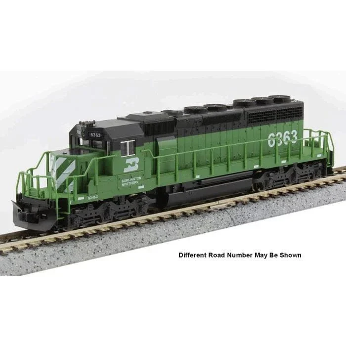 Kato N Scale EMD SD40-2 Burlington Northern #6361 w/DCC