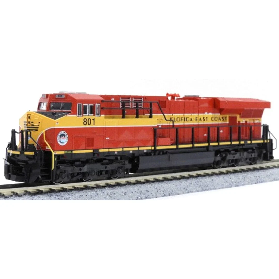 Kato N Scale GE ES44DC Florida East Coast #801