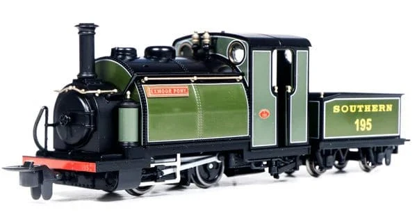 KATO/PECO OO-9 Large England Locomotive - EXMOOR PONY (SR Green)**