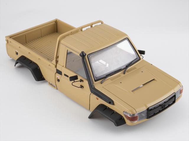 Killerbody 48734 1/10 Land Cruiser 70 Hardbody Kit - Matt Desert Sand