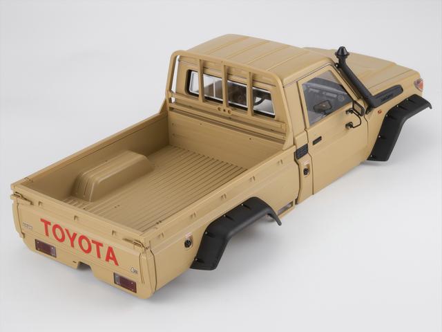 Killerbody 48734 1/10 Land Cruiser 70 Hardbody Kit - Matt Desert Sand - Image 3