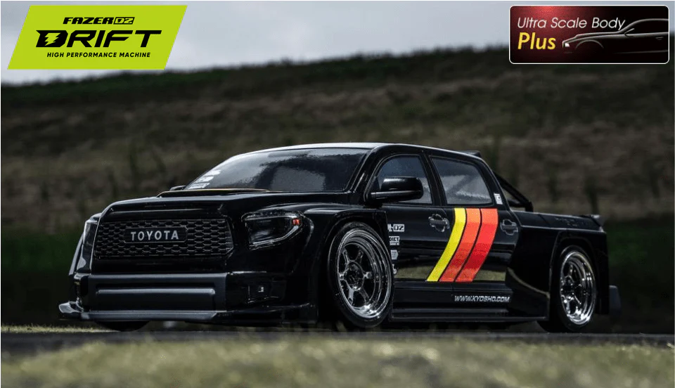 Kyosho 1/10 Fazer D2 2021 Toyota Tundra Drift Ver. Black Electric 2wd RC Drift Car [34531T1] - Image 2