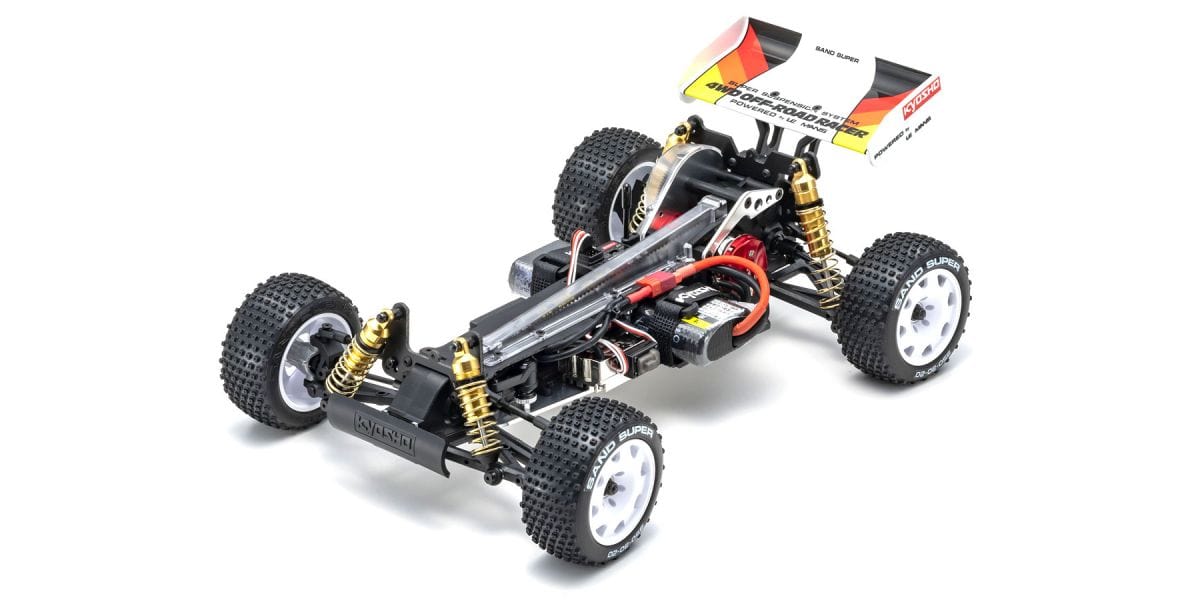 Kyosho 30622 1/10 4wd EP Racing Buggy Optima Mid RC Car Kit - Image 6