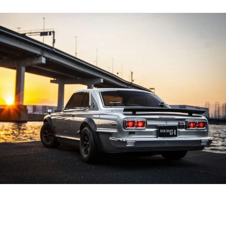 Kyosho 34425T1 1/10 EP 4WD Fazer Mk2 Nissan SKYLINE 2000GT-R(KPGC10) Silver - Image 10