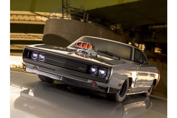 Kyosho 34492T1 1/10 Brushless 4WD Fazer Mk2 1970 Dodge Charger Supercharged VE Gray - Image 3
