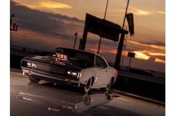 Kyosho 34492T1 1/10 Brushless 4WD Fazer Mk2 1970 Dodge Charger Supercharged VE Gray - Image 5