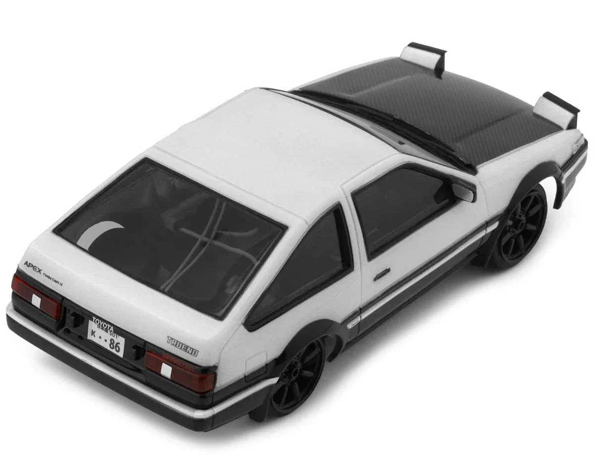 Kyosho First Mini-Z Toyota Sprinter Trueno AE86 White/Black - Image 2