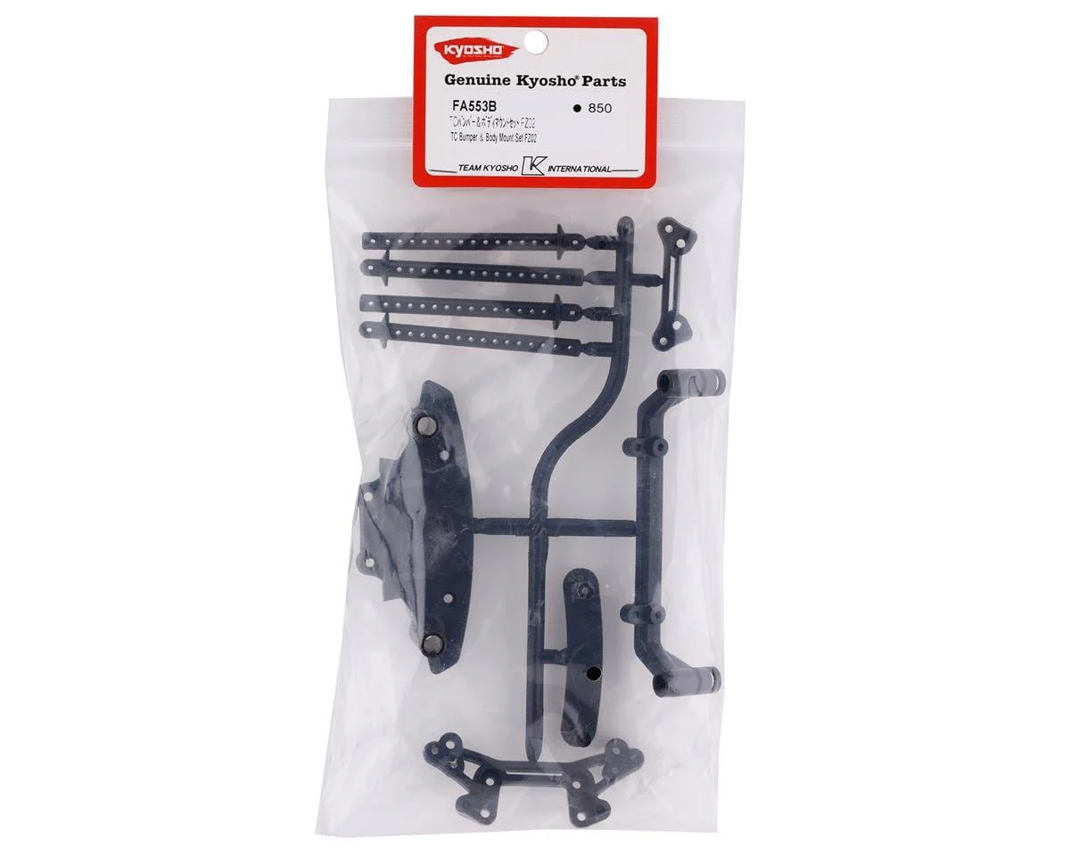 Kyosho FZ02 TC Body Mount & Bumper Set [FA553B] - Image 2