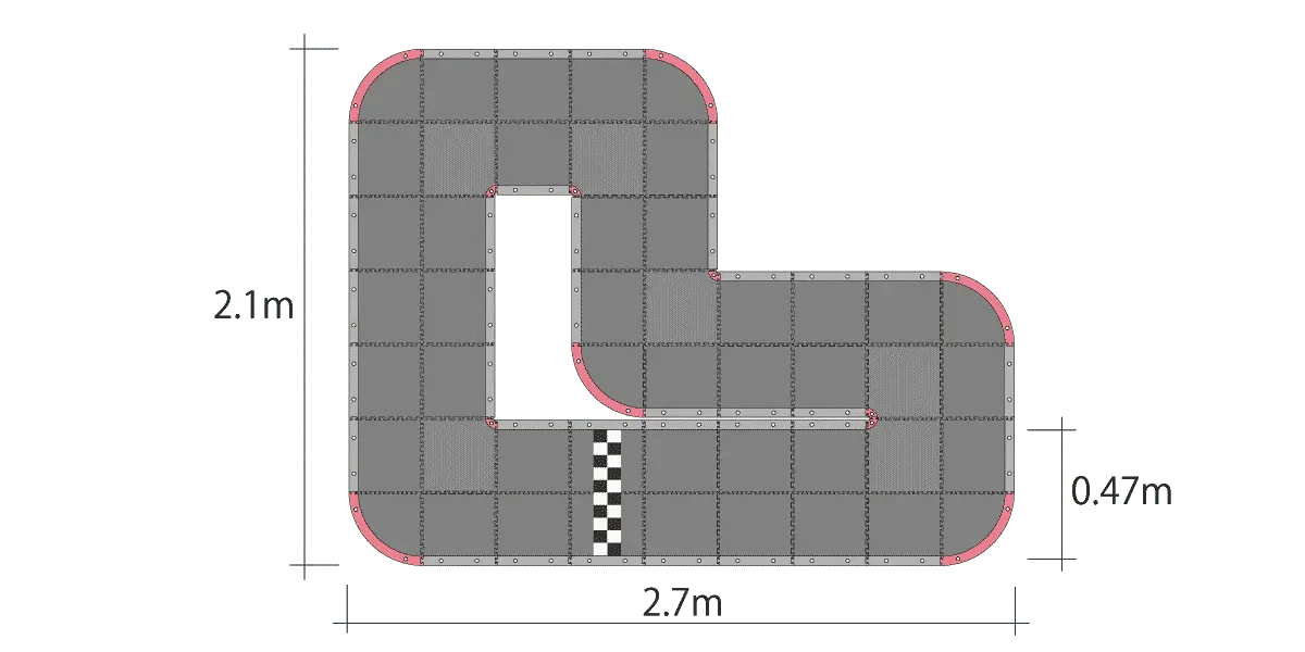 Kyosho Mini-Z Grand Prix Circuit 30 Short (48 mats) - Image 2