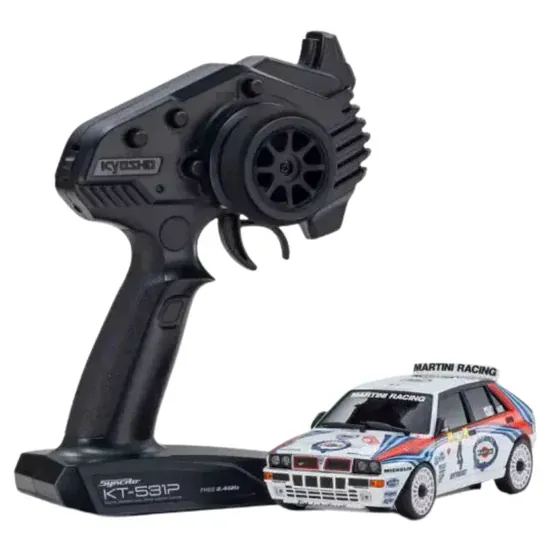 Kyosho Mini-Z Lancia Delta No.4 1992 Monte Carlo Rally Winner AWD