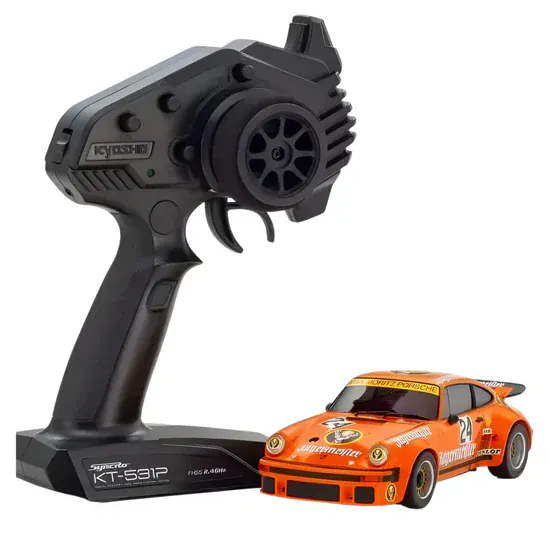 Kyosho Mini-Z Porsche 934 RSR Turbo 1976 Jagermeister #24 RWD MR-04 Readyset
