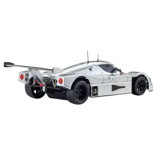 Kyosho Mini-Z Sauber-Mercedes Gruppe-C Rennsportwagen C 9 Chrome Silver w/Gyro RWD MR-04 Readyset - Image 2