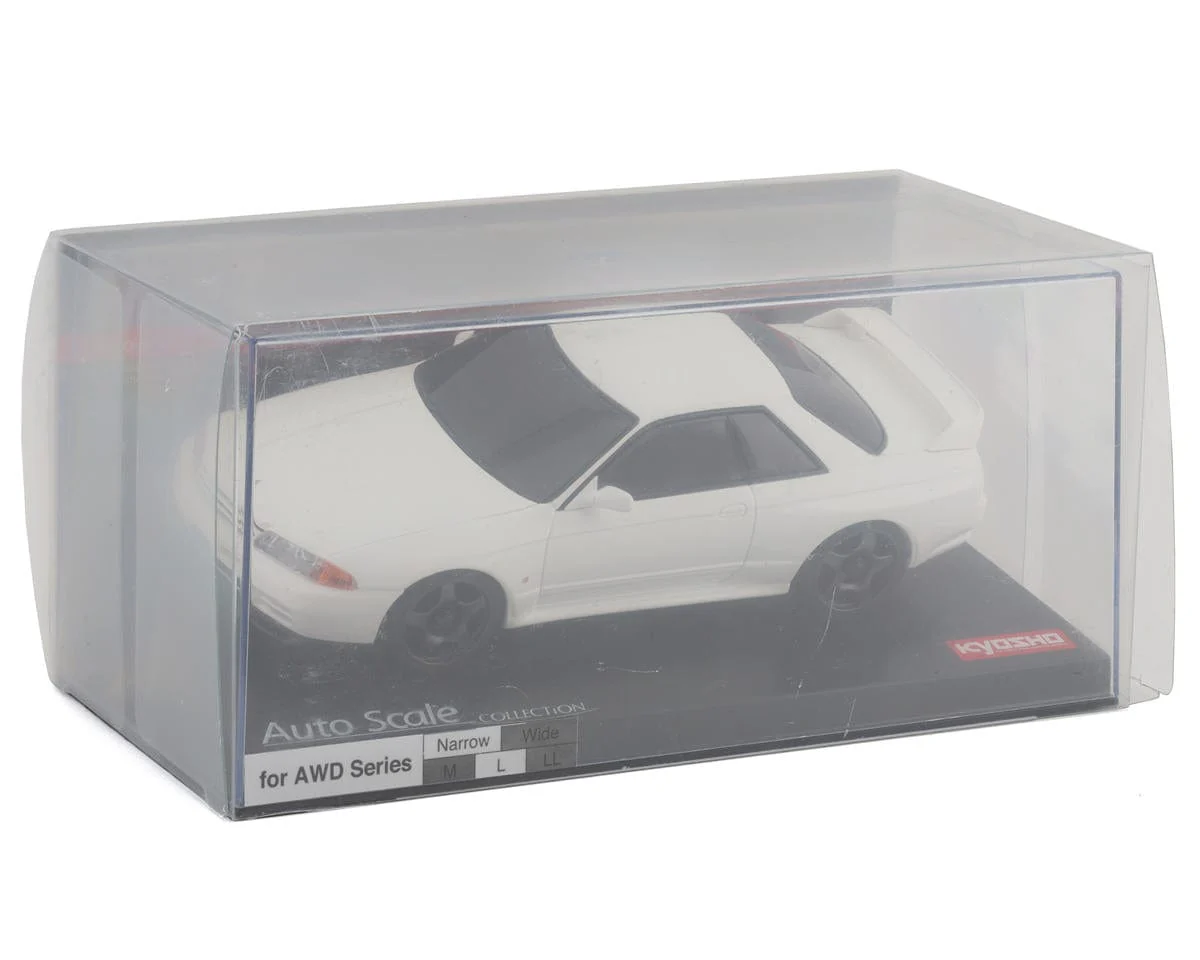 Kyosho MZP469W ASC MA-020 Nissan Skyline GT-R N1 R32 White Mini-Z Body Set - Image 3