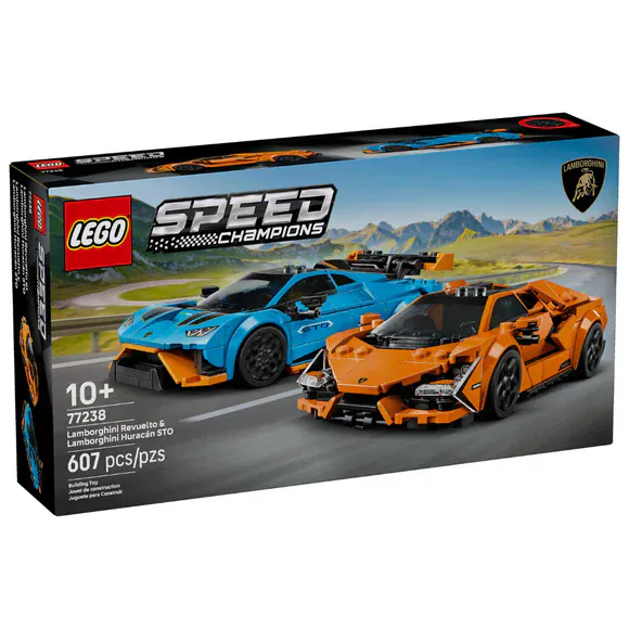 LEGO Speed Champions - Lamborghini Revuelto & Huracan STO [77238]