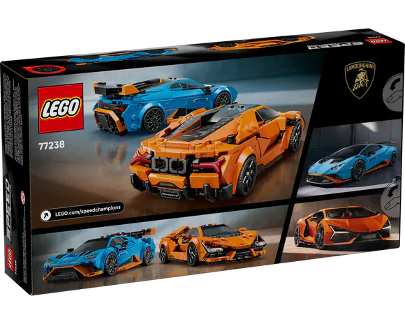 LEGO Speed Champions - Lamborghini Revuelto & Huracan STO [77238] - Image 3