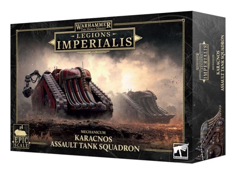 Legion Imperialis: Mechanicum, Karacnos Assault Tank Squadron [03-83]