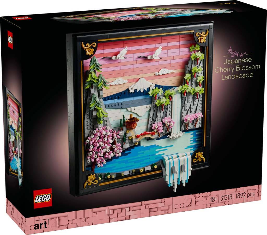 LEGO Art: Japanese Cherry Blossom Landscape [31218]