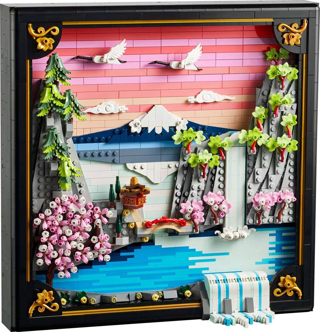LEGO Art: Japanese Cherry Blossom Landscape [31218] - Image 2