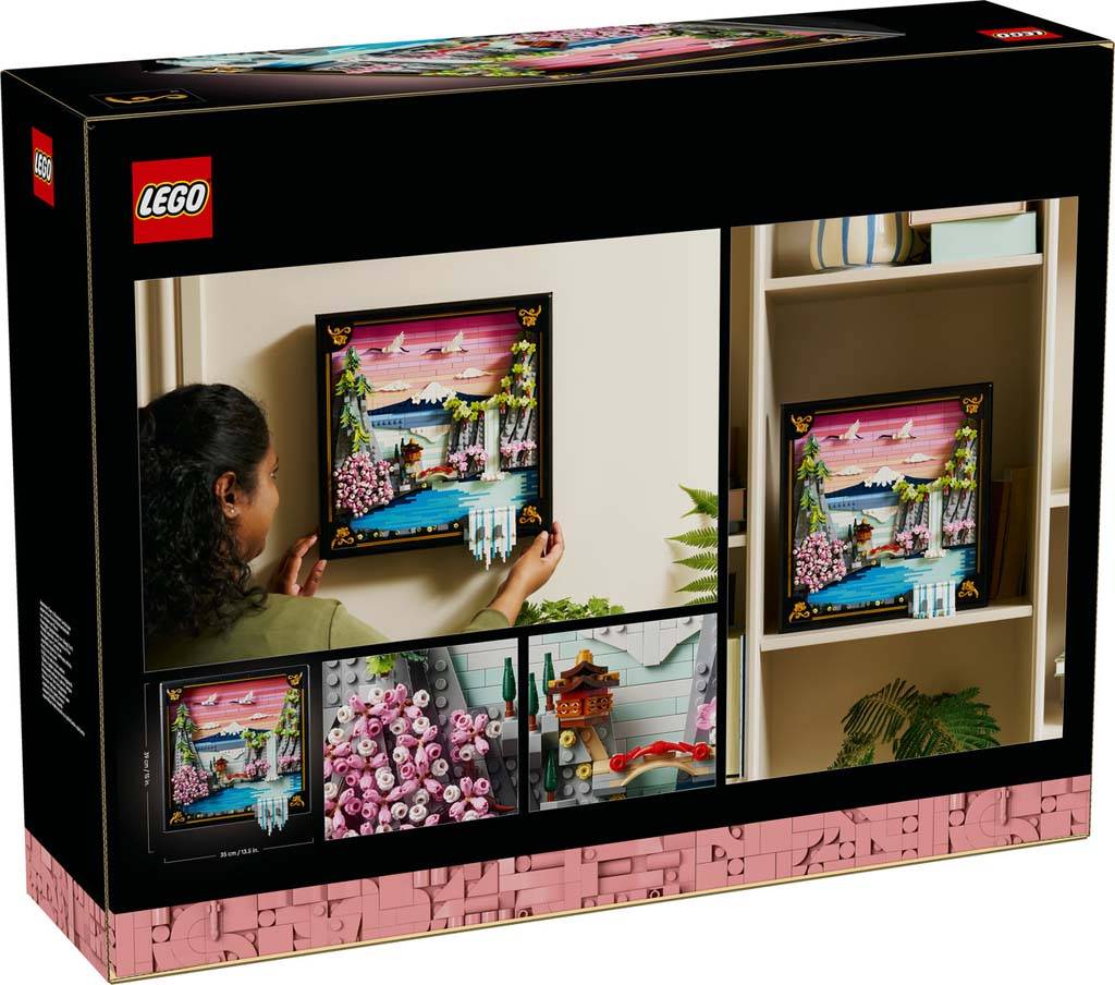 LEGO Art: Japanese Cherry Blossom Landscape [31218] - Image 3