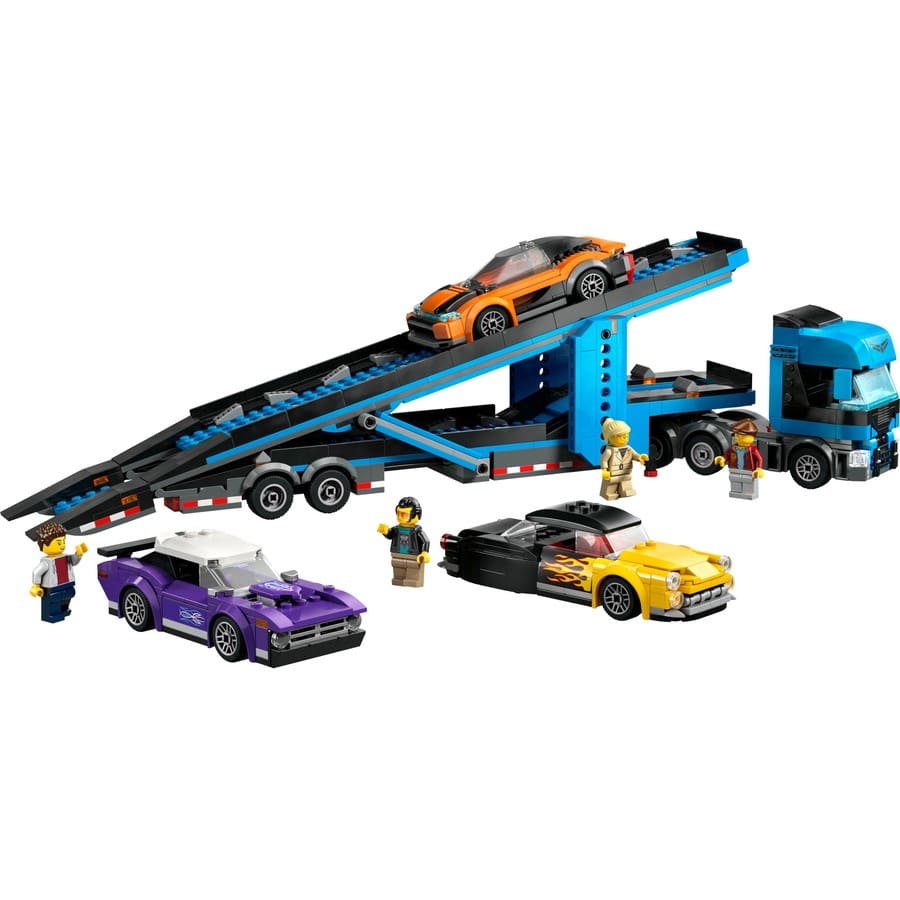 LEGO City - Car Transporter Truck with Sports Cars [60408] - Image 2
