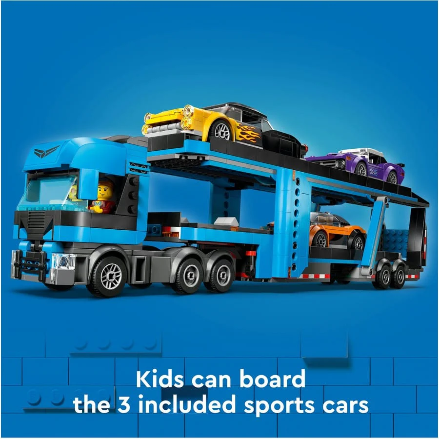 LEGO City - Car Transporter Truck with Sports Cars [60408] - Image 5