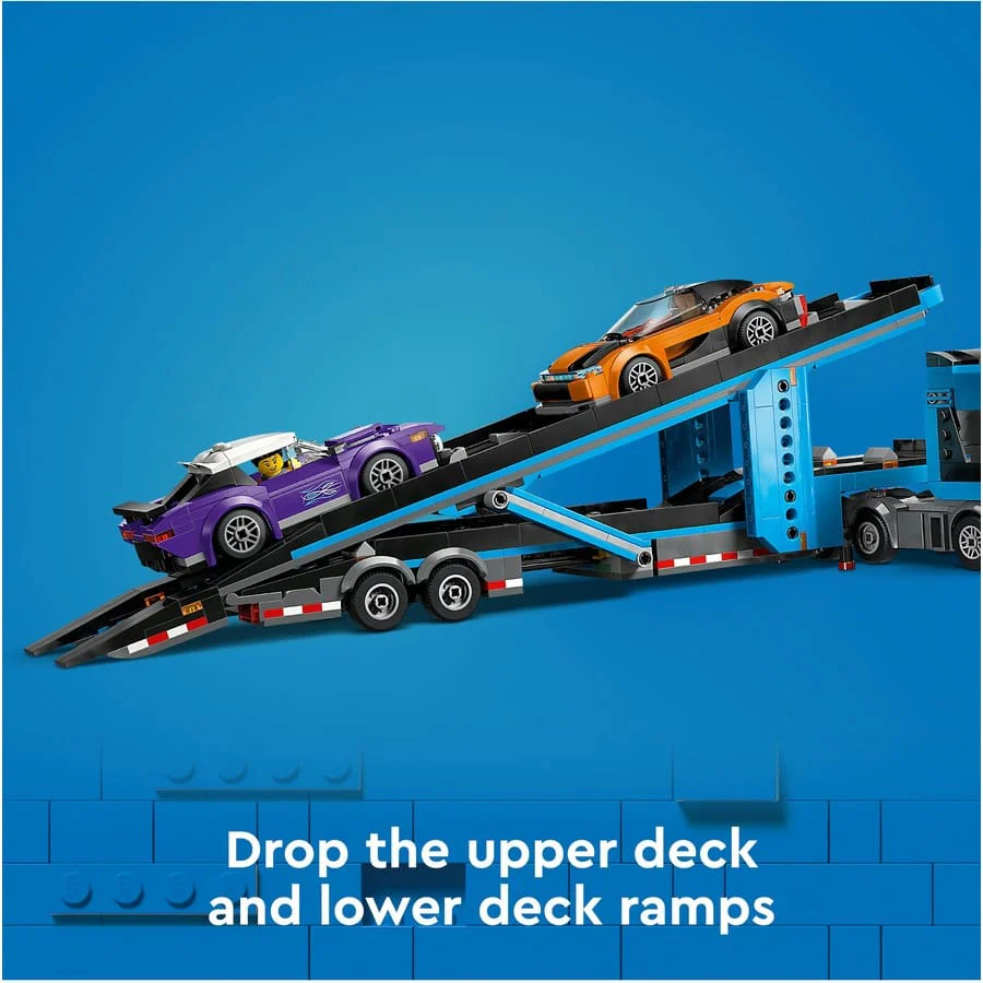 LEGO City - Car Transporter Truck with Sports Cars [60408] - Image 6