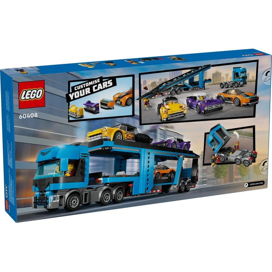 LEGO City - Car Transporter Truck with Sports Cars [60408] - Image 7